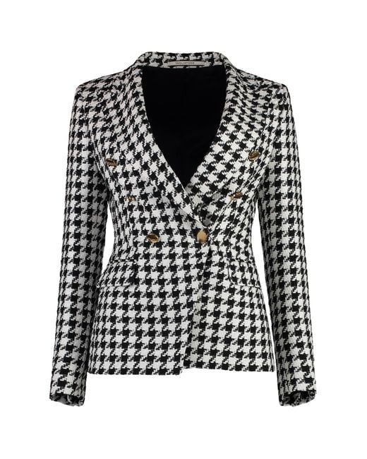 Tagliatore Black J-alycia Single-breasted Two-button Jacket