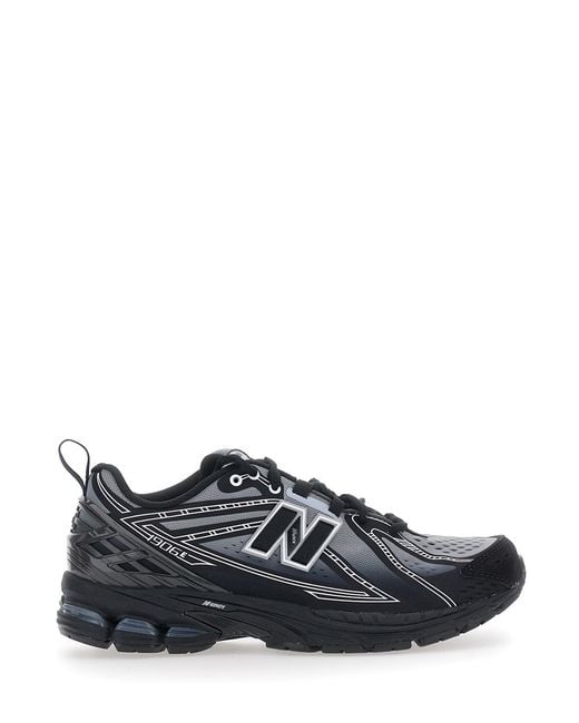 New Balance Black Sneakers 1906E Tech Fabric Upper Trainers