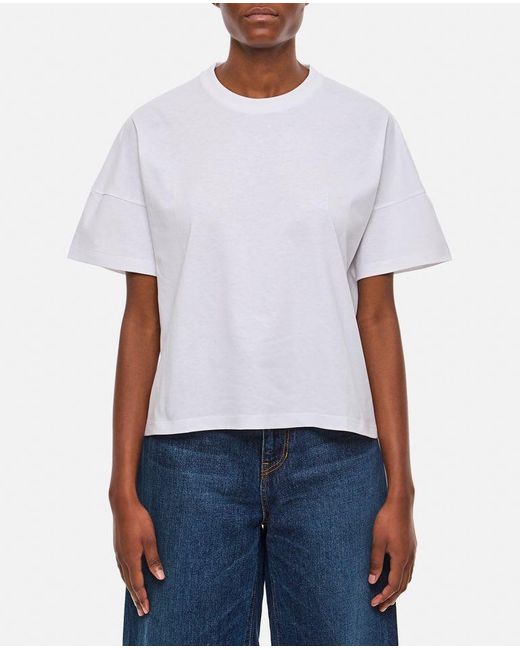 Loewe White Boxy Fit T-Shirt