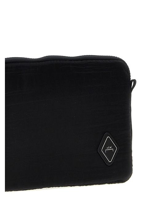 A_COLD_WALL* Black 'Diamond Pouch' Crossbody Bag for men