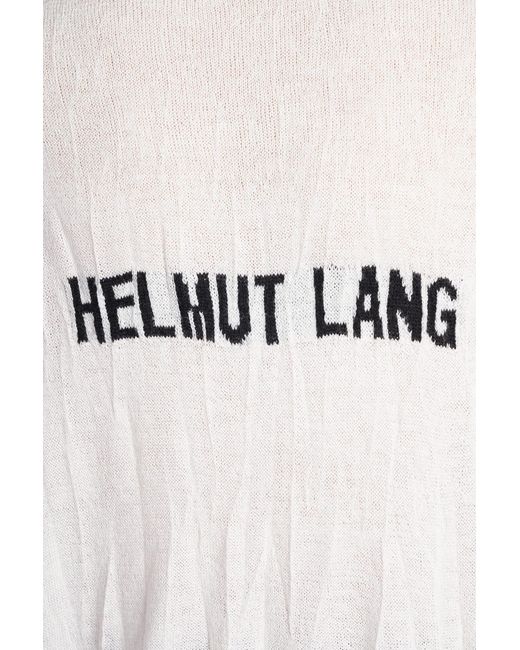 Helmut Lang White Knitwear for men