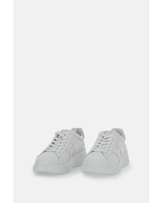 Hogan White Rebel H564 Allacciato H