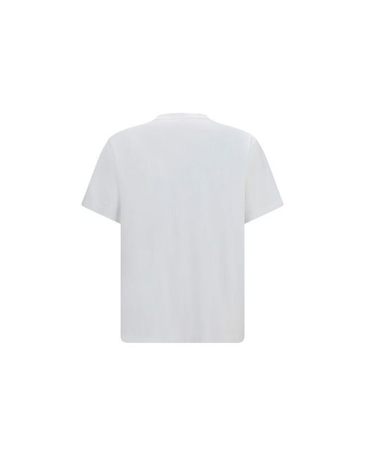 Prada White Cotton T for men