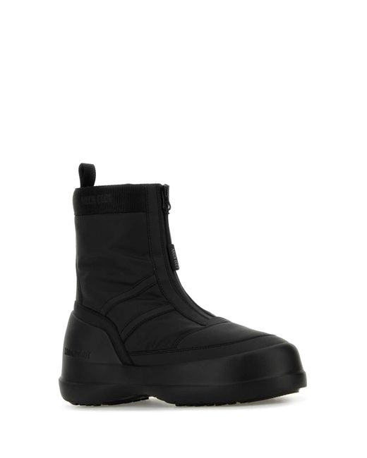 Moon Boot Black Mb Luna Zip Boot