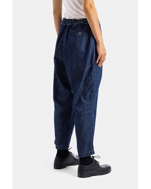 COTTLE Blue Jean Gurkha Denim 8Oz Foncé
