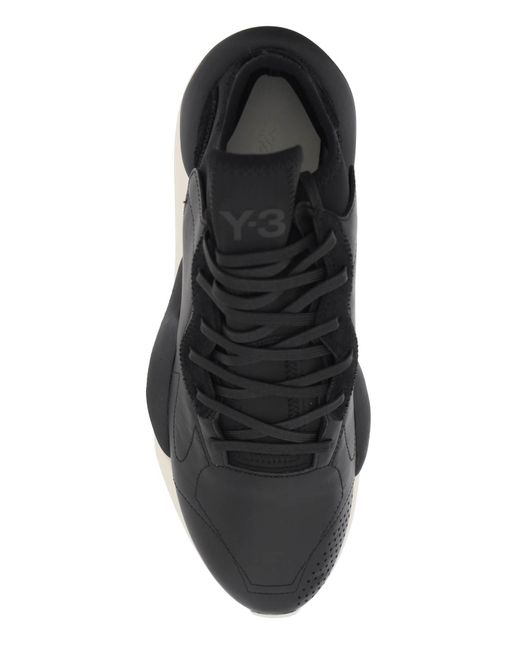 Y-3 Black Y 3 Kaiwa Sneakers