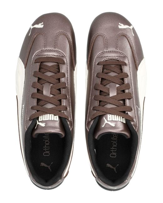 PUMA Multicolor Speedcat Metallic Leather Sneakers