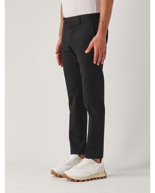 PT Torino Black Pantalone Uomo Trousers for men