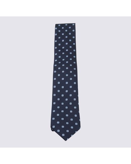 Zegna Blue Ties _Se for men