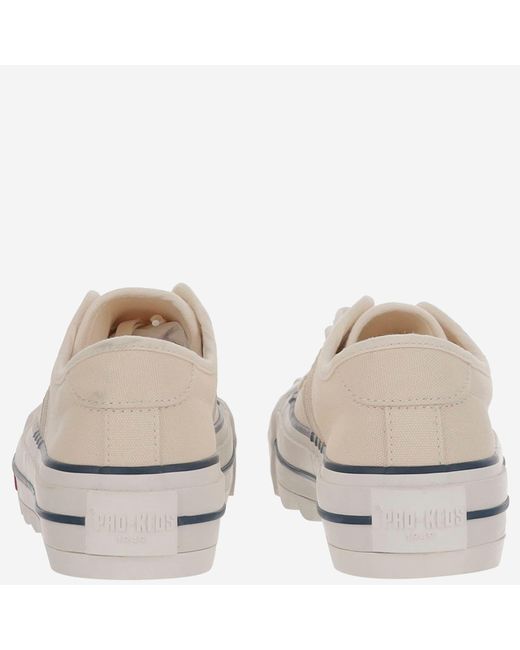 Pro Keds White Royal Intrepid Fabric Sneakers
