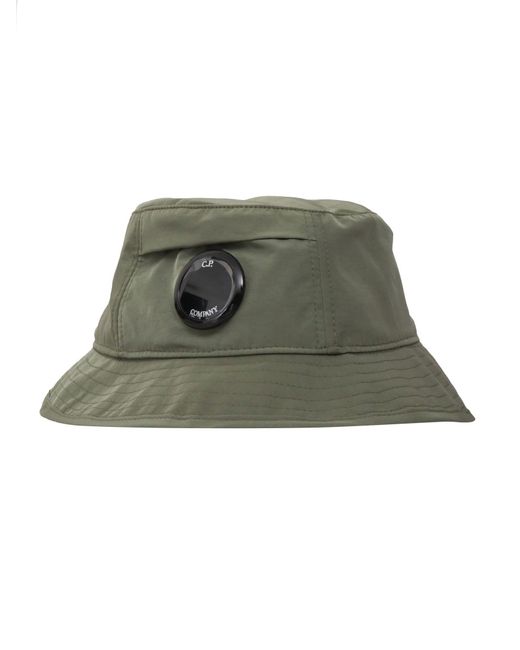 C P Company Green Hat for men