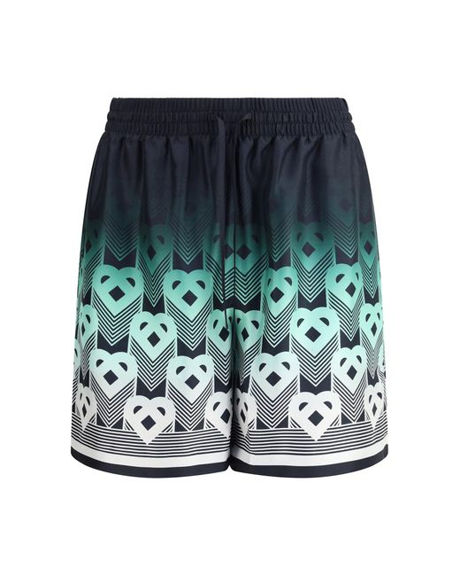 Casablanca Multicolor Gradient Monogram Shorts for men