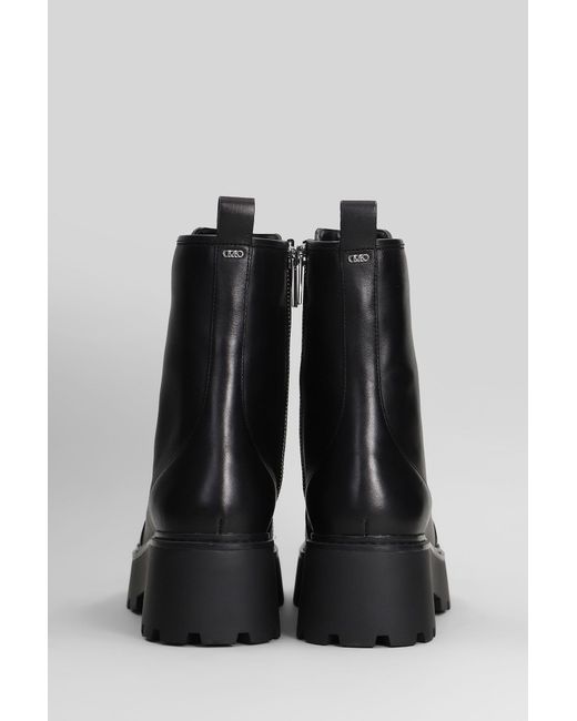 Michael Kors Black Blake Bootie Combat Boots