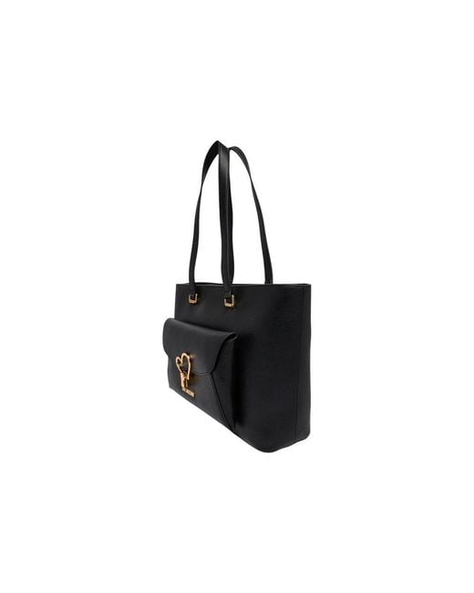 Love Moschino Black Polyethylene Handbag