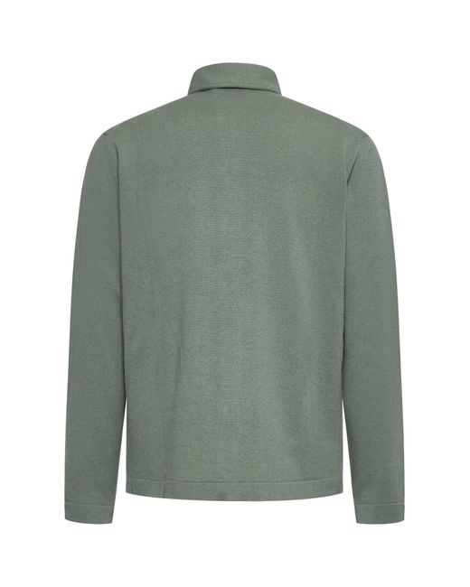 D 40 Green Cashmere Shirt Jacket for men