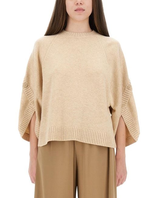 Max Mara Natural Knit Jumper Ampex Wool Jumpers