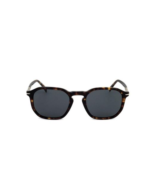David Beckham Blue Db 1115/S086/Ir Havana for men