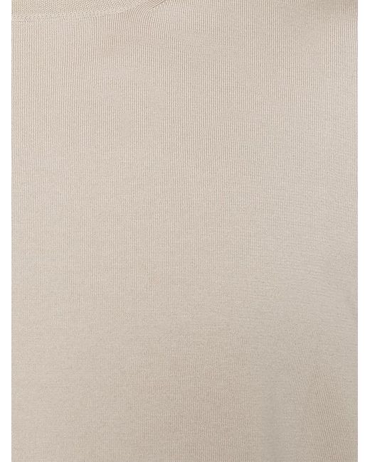 Cruciani White Cotton T-Shirt for men