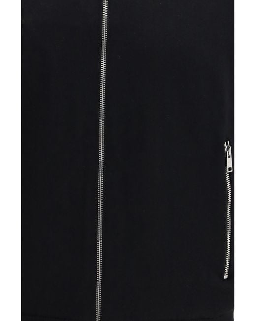 Prada Black Jacket Reversible Wool & Re-Nylon for men