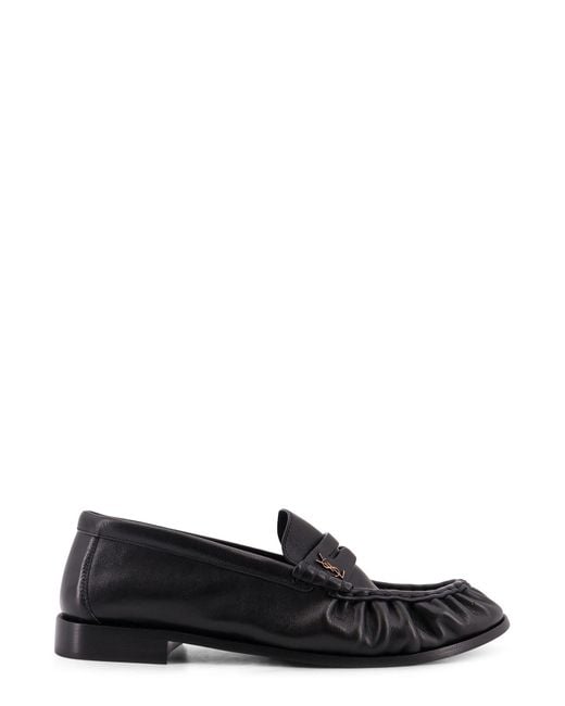 Saint Laurent Black Le Loafer Leather Loafer for men