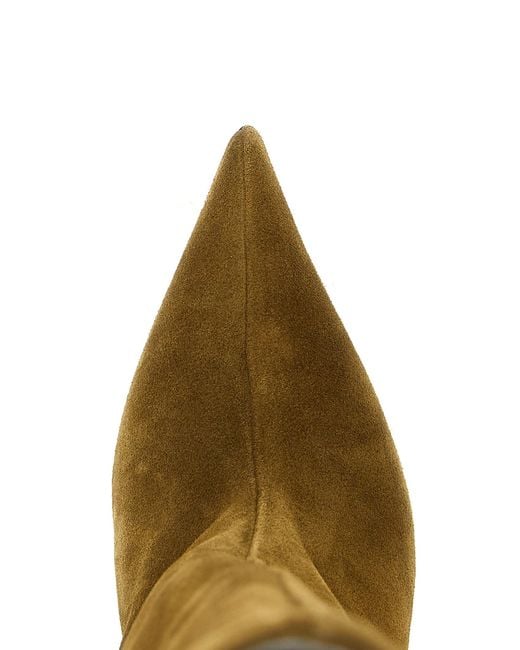 The Attico Green 'Lea' Boots