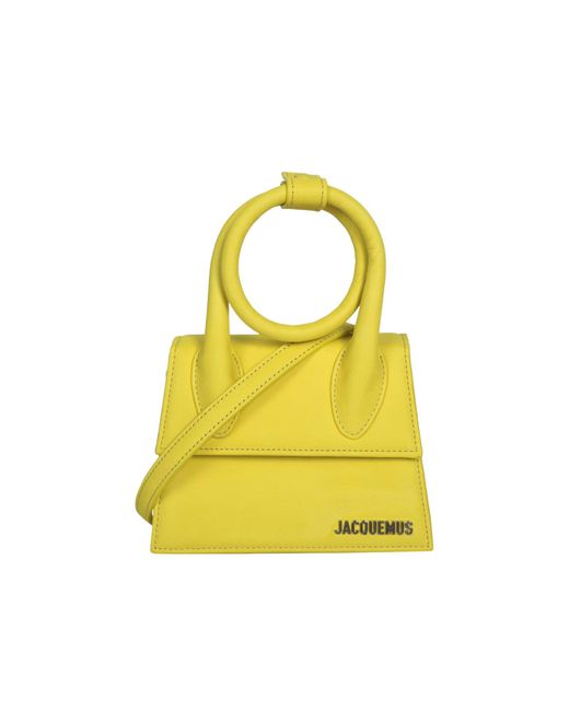 Jacquemus Le Chiquito Noeud Yellow Bag Lyst
