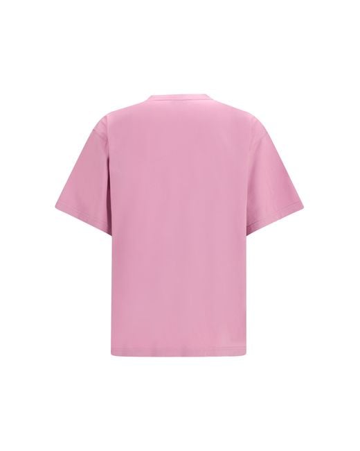 Balenciaga Pink Vintage Surfer Oversized T-Shirt Cotton T-Shirts for men