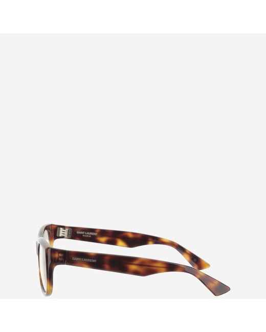Saint Laurent Brown Romy Glasses Acetate. Nylon Sunglasses