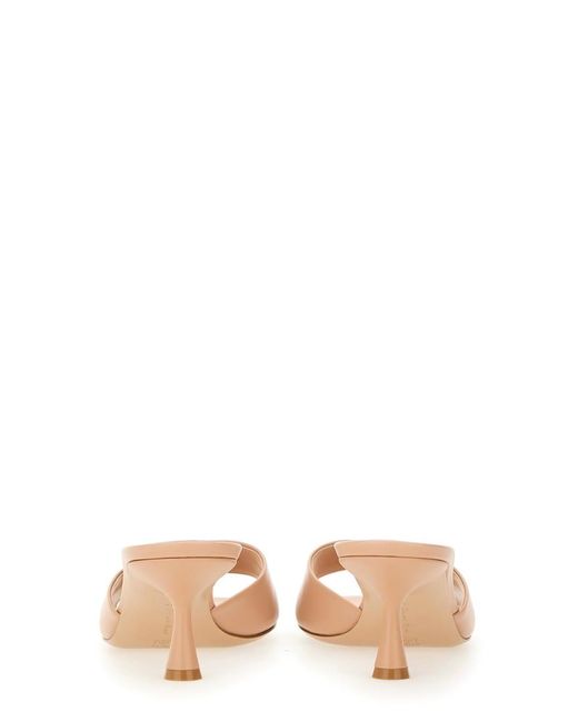 Gianvito Rossi Pink Mule Ascent