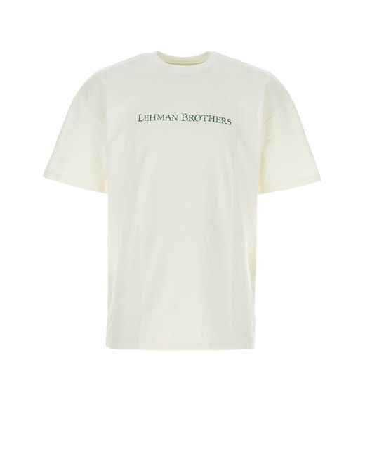 1989 STUDIO White Cotton T-Shirt for men