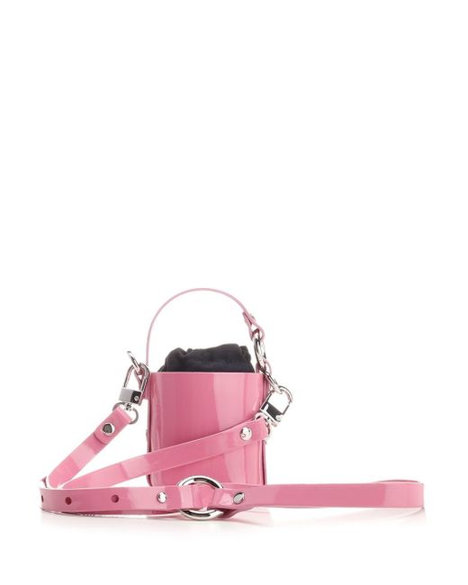 Vivienne Westwood Pink Daisy Mini Bucket Bag