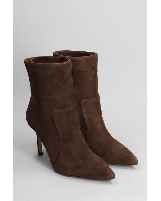 boot heels brown