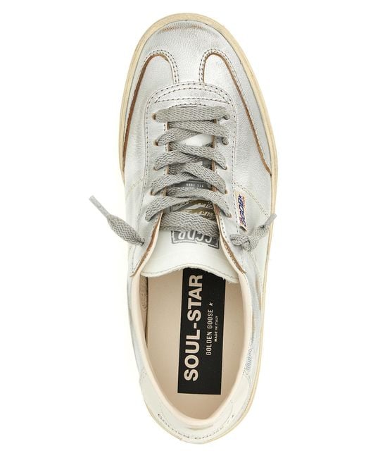 Golden Goose Deluxe Brand White Lace Up Sneakers