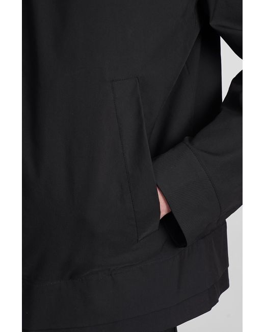 Neil Barrett Casual Jacket In Black Cotton for men