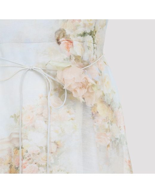 Zimmermann White Memento Picnic Midi Dress