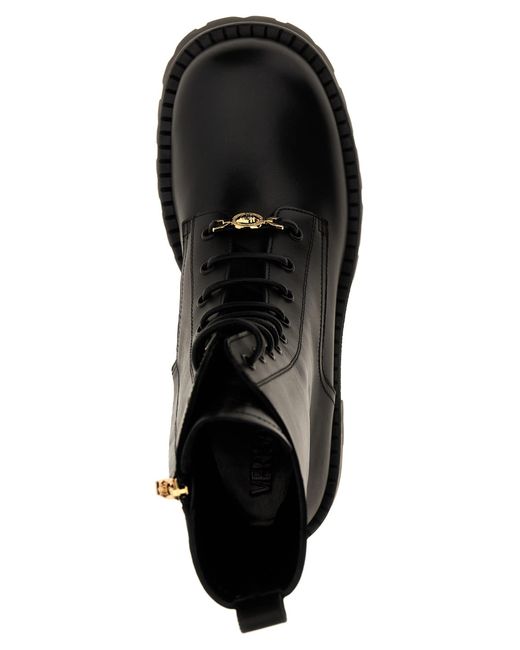 Versace Black Vagabond Boots, Ankle Boots