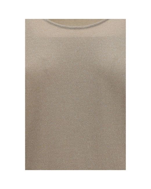 Brunello Cucinelli Brown Beige Cashmere Tank Tops