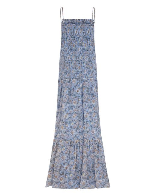 Veronica Beard Blue Long Dress Viscose