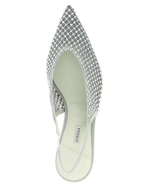 Le Silla White 'Gilda' Slingback