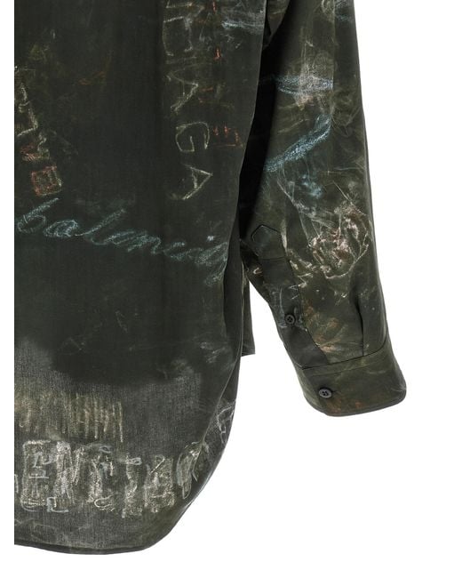 Balenciaga Black 'Cocoon' Shirt for men