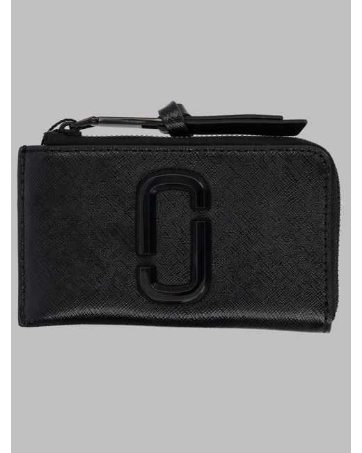 Marc Jacobs Black Wallet The Snapshot Dtm Leather & Purses