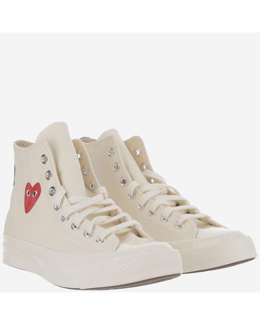 COMME DES GARÇONS PLAY Pink X Converse Sneakers for men