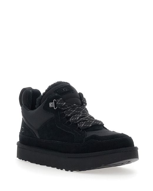 Ugg Black Trainers Lowmel Suede for men