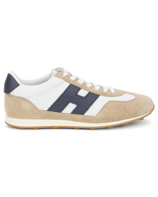 Hogan White Sneakers H699 Leather Trainers for men