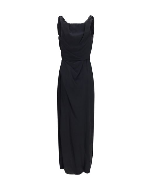 Vivienne Westwood Black Long Dress Ginnie Viscose