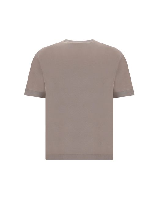 Herno Gray T-shirt for men