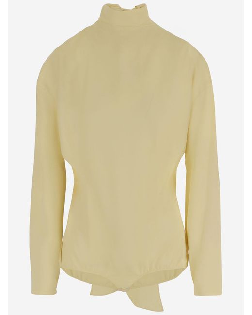 Gucci Yellow Viscose Shirt