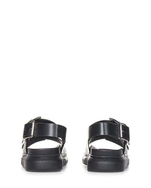 Alexander McQueen White Hybrid Sandals for men