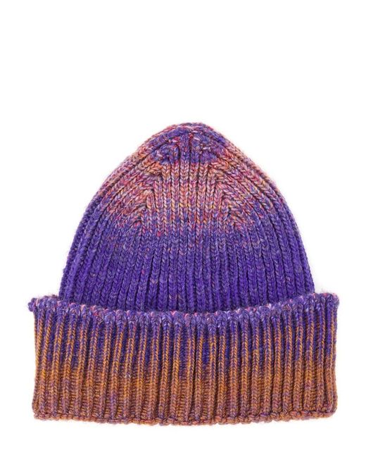 FAMILY FIRST Purple Beanie Hat for men