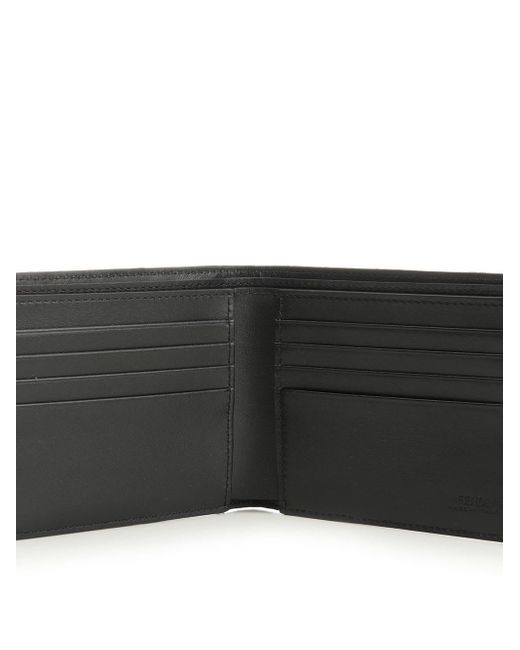 Fendi Black Diagonal Wallet for men